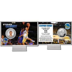   State Warriors Stephen Curry Silver Coin Card: Sports & Outdoors