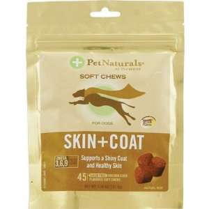  Pet Naturals  Skin & Coat Dog, 45 softchews: Pet Supplies