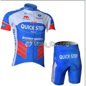  2011 the hot new model QUICK STEP Set short sleeved jersey 