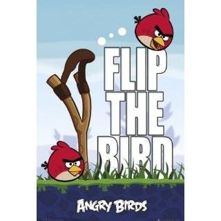 Angry Birds   Gaming Poster (Flip The Bird) (Size 24 x 36)