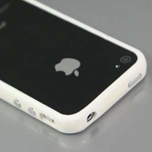  [Total 33Colors]White Bumper Case for Apple iPhone 4 / 4S 