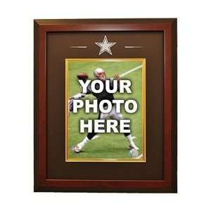  Caseworks Dallas Cowboys Mahogany Cabinet Picture Frame 