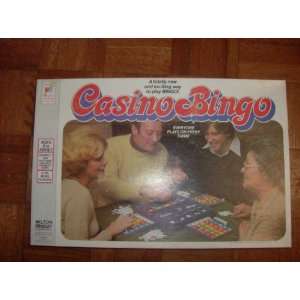   Casino Bingo Vintage 1978 Milton Bradley Fast Paced Game Toys & Games