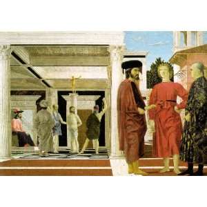   name The Flagellation, by Piero della Francesca