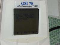 Grason Stadler GSI 70 Automated OAE Hearing Sceener Clinical 