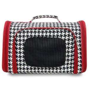  Red Houndstooth Pet Cat Dog Carrier   14 Small: Pet 