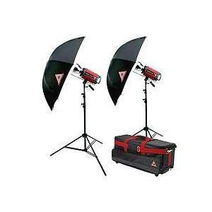  Photoflex SKSF300W243B StarFlash 300 Gemini Umbrella Kit w 