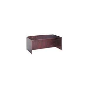    basyx® BW Veneer Series Bow Top Desk Shell: Office Products
