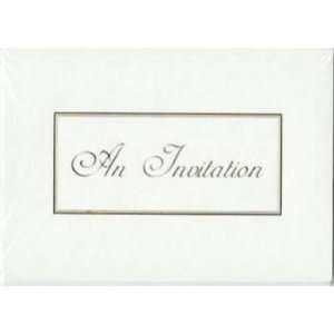  New   Silver Foil Invitations Case Pack 7   707961: Toys 
