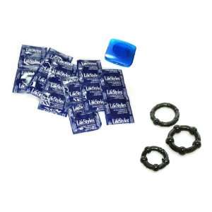LifeStyles Premium Latex Condoms Extra Strength Lubricated 12 condoms 