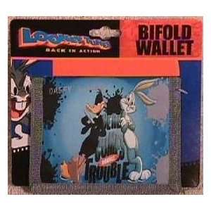  Childrens Wallet   Bugs & Daffy   Blue/Grey: Toys & Games