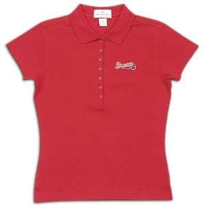    Braves Antigua Womens MLB Remarkable Polo: Sports & Outdoors