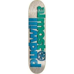  Almost Pudwill Play Doh Skateboard Deck   7.75 Resin 8 