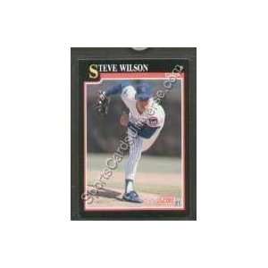  1991 Score Regular #306 Steve Wilson, Chicago Cubs 