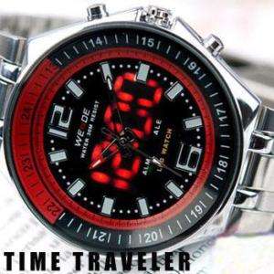 NEW LED Diving Quartz Mens Sports Watch DAY DATE ALARM  