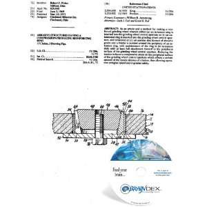  NEW Patent CD for ABRASIVE STRUCTURES HAVING A COMPRESSION 