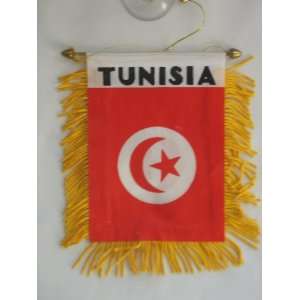  Tunisia   Window Hanging Flag Automotive