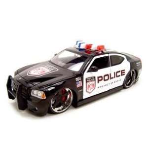  2006 DODGE CHARGER R/T POLICE DUB 118 DIECAST MODEL Toys 