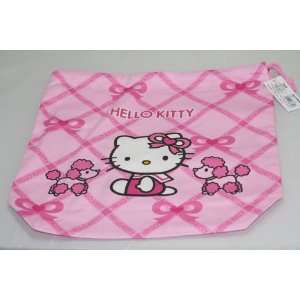  New!! Adorable Hello Kitty Pink Bag with Drawstrings 