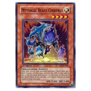 Mythical Beast Cerberus   Spellcasters Judgement Structure Deck 