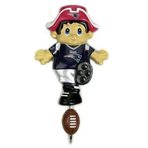   New England Patriots NFL Mascot Wall Hook (7 inch): Sports & Outdoors