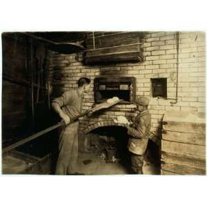   Angelo, 11 years old, baking bread for father, 174 Salem Street. Home