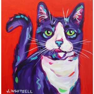  Jody Whitsell Cat Print (Spiney)