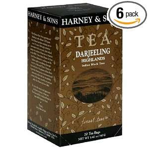 Harney & Sons Indian Black Teas, Darjeeling Highlands, Case of Six 20 