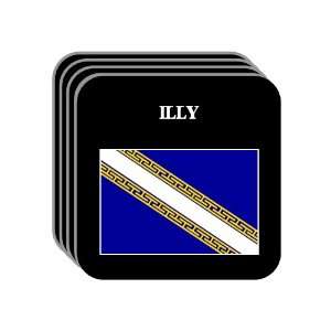  Champagne Ardenne   ILLY Set of 4 Mini Mousepad Coasters 