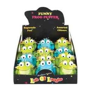   Funny Frog Puffer Ball (Assorted Colours One Chosen At Random) Toys