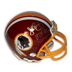 John Riggins Autographed/Hand Signed Washington Redskins Mini Helmet 