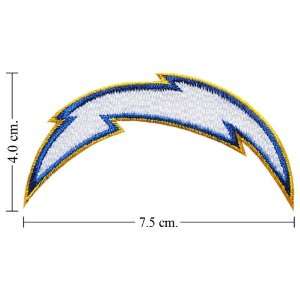  San Diego Chargers Football Iron Patch From Thailand 