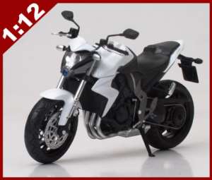Motorcycle Model 1/12 New HONDA CB1000R White Diecast  