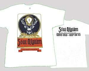 Soul Asylum Guitaar Liqueur Double Sided T Shirt  