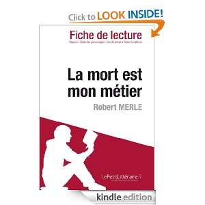 La mort est mon métier de Robert Merle (Fiche de lecture) (French 