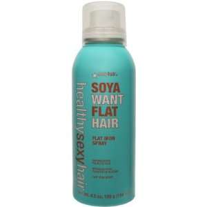  Sexy Hair Healthy Sexy Soya Flat Hairspray 4.5 oz. Beauty