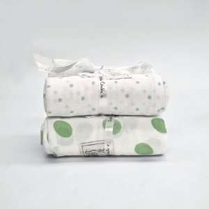  Little Giraffe Muslin Blanket Set   New Dot/Mini Dot Baby
