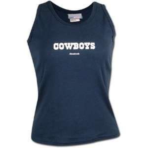 Dallas Cowboys Womens Official Font Tank Top