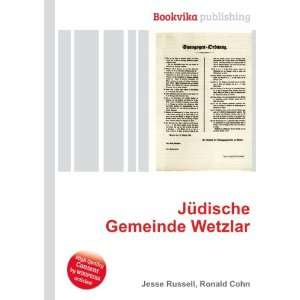    JÃ¼dische Gemeinde Wetzlar Ronald Cohn Jesse Russell Books