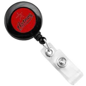   Astros   MLB Badge Reel   Retractable Holder: Sports & Outdoors