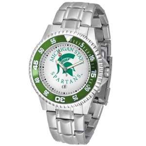  Michigan State Spartans Competitor Watch with a Metal Band 