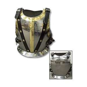 Medieval Breast Plate Steel Armor Chest for Kids  Sports 