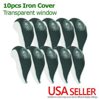 TAYLORMADE IRON HEAD COVERS GOLF IRON COVER 10 Pcs CGR  
