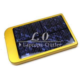 Universal USB Solar Charger For  Mobile Phone Blue  