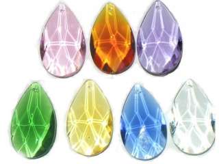 10 suncatcher CHANDELIER crystal prisms drop LOT Mixed  