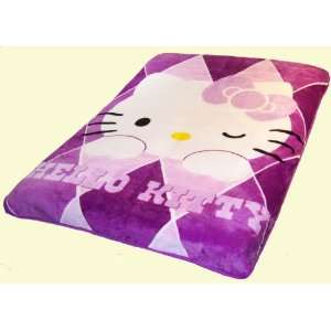  Twin Hello Kitty Royal Plush Blanket