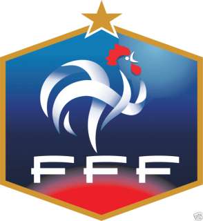 French Football Federation FFF Soccer Sticker 5X5  