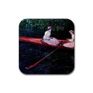 River Epte By Claude Monet Coasters   Set of 4