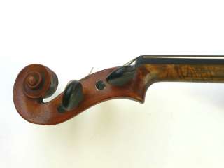 Marked 18th Century Christoph Carl Schneider Violin 1756 1790 w/ Hoyer 