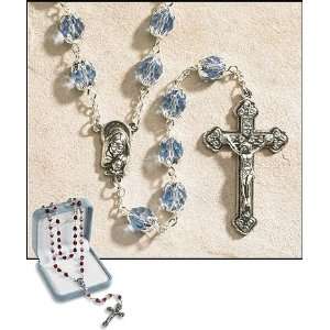 25 Inches Long, Ave Maria December Blue Zircon, 6 X 8 Mm Double Capped 